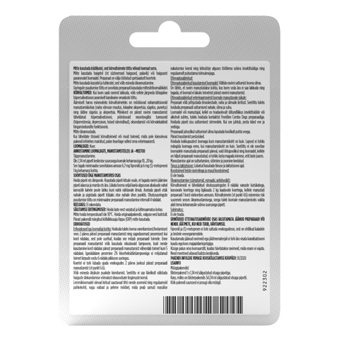 Frontline combo dog M back